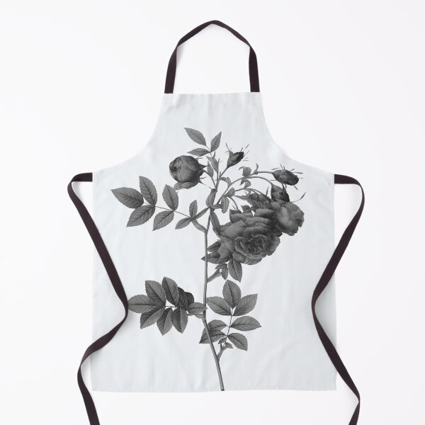 Item preview, Turnip Roses Flower, Alternative Illustration - Grey and White Rose designed and sold by DaphneKstudio .