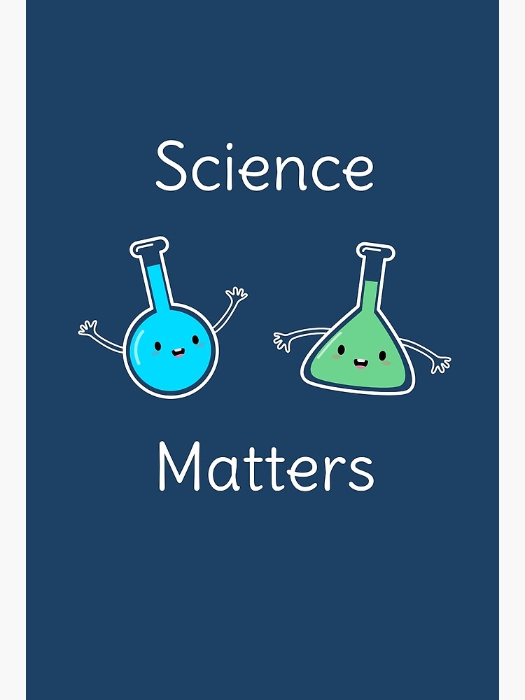 Disover Science and Chemistry Pun Premium Matte Vertical Poster