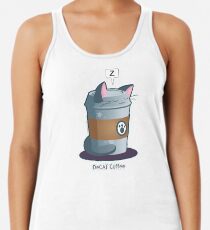 Cute Cat Coffee: Decaff Cat Women's Tank Top