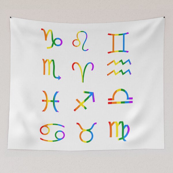 Item preview, Gay Zodiac Pattern  designed and sold by TheArtArmature.