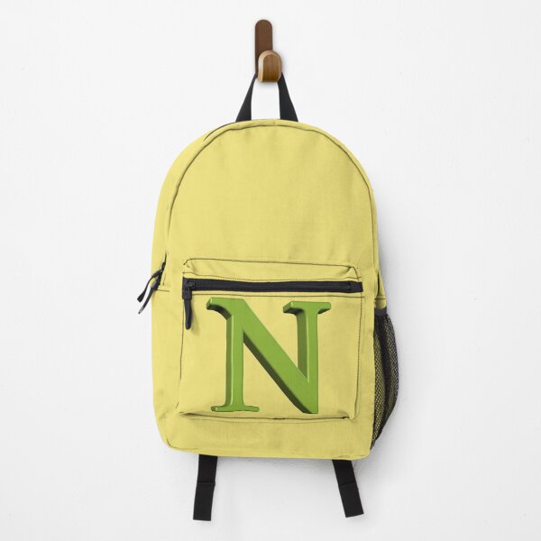 Item preview, The Letter N Dimensional Green on Yellow 5748 designed and sold by Art in My Loft.