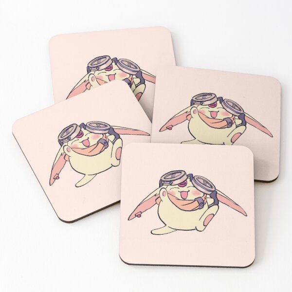 Item preview, I draw white mokona modoki with goggles gear / tsubasa reservoir chronicle designed and sold by RansRoom.