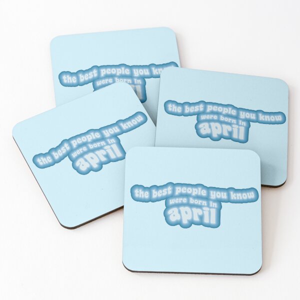 Item preview, the best people you know were born in april designed and sold by poppingcandy.