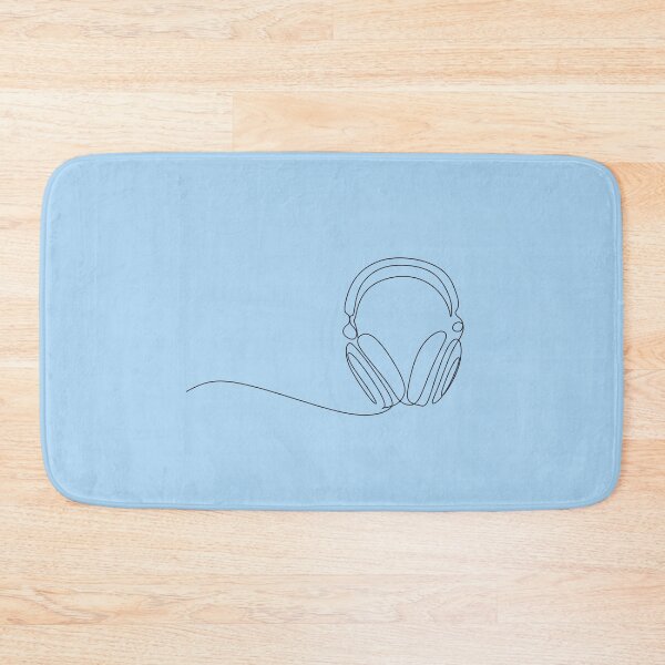 Item preview, Headphones Abstract Line Art For Music Lovers And Musicians - Abstract Line Art Music designed and sold by Funwithmusic.