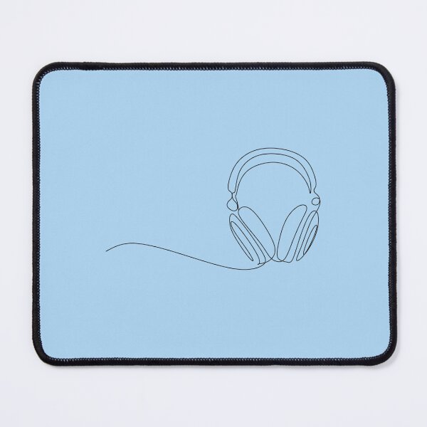 Item preview, Headphones Abstract Line Art For Music Lovers And Musicians - Abstract Line Art Music designed and sold by Funwithmusic.