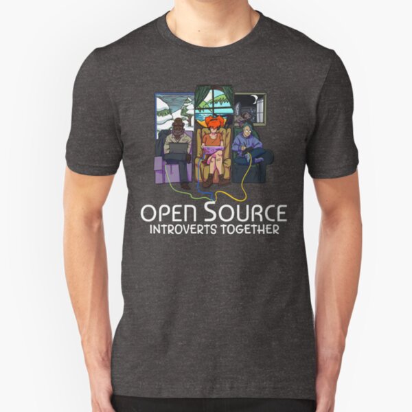 Open Source (Light) Slim Fit T-Shirt