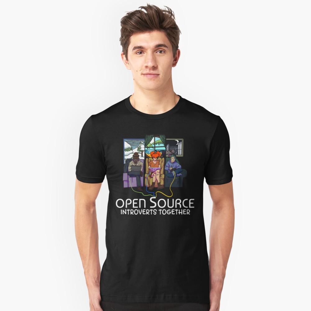 Open Source (Light) Slim Fit T-Shirt