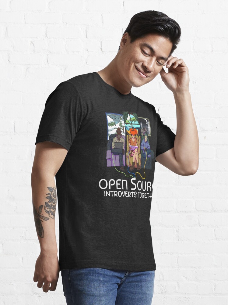 Alternate view of Open Source (Light) Essential T-Shirt