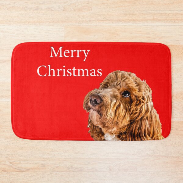 Item preview, Cockapoo Merry Christmas designed and sold by Paul Thompson Photography.