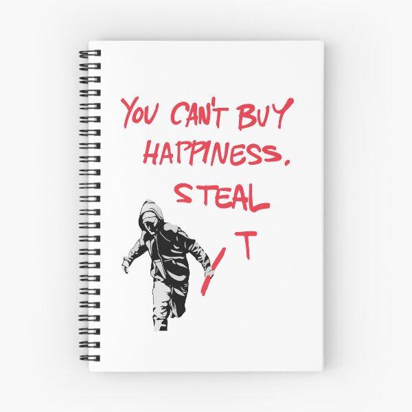 Artikelvorschau, Glück stehlen – Banksy entworfen und verkauft von WE-ARE-BANKSY.