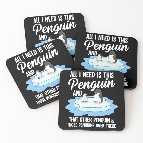 Item preview, All I Need Is This Penguin designed and sold by SunsetGloww.