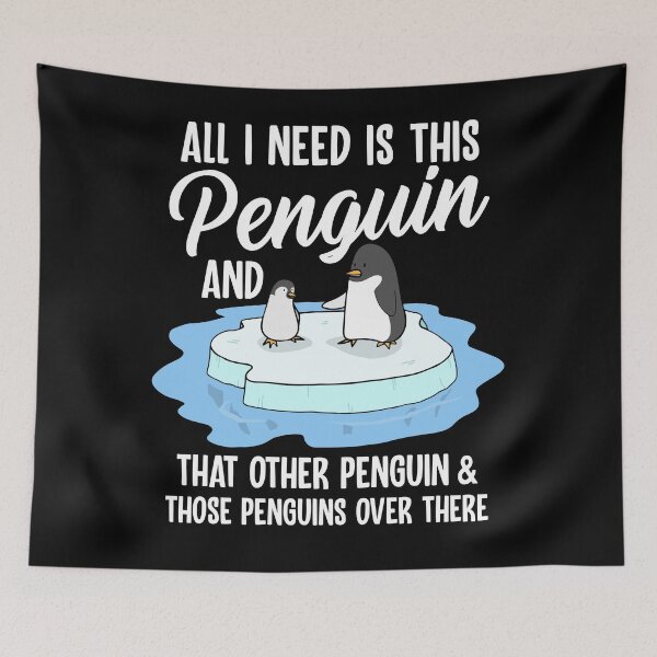 Item preview, All I Need Is This Penguin designed and sold by SunsetGloww.