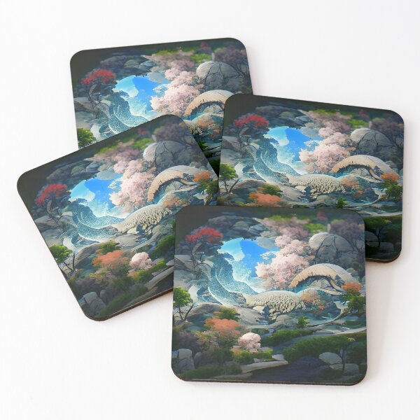 Item preview, Arte generado por IA, jardín japonés designed and sold by ACC .