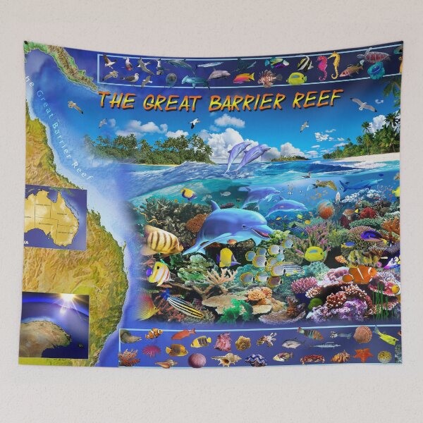 Item preview, The Great Barrier Reef designed and sold by GeraldNewtonArt.