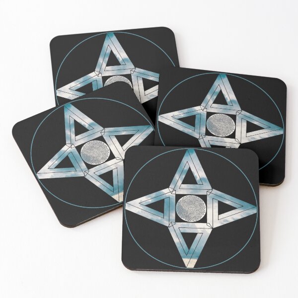 Item preview, Cloudy Triangle Me Impressed Star&CircleVisions designed and sold by createVisions.