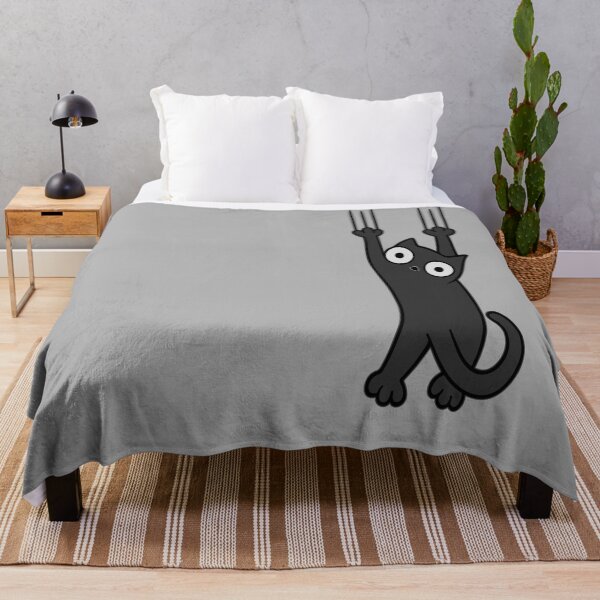 Item preview, Cute Black Cat Holding On designed and sold by Pavnud.