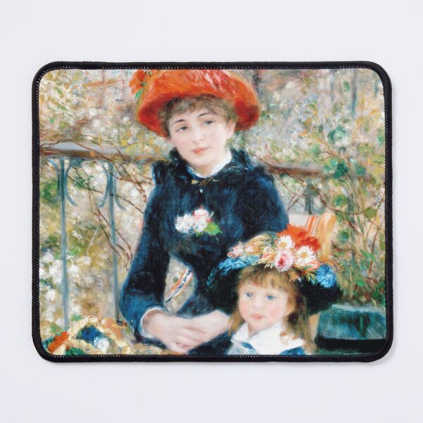 Item preview, The Two Sisters, On the Terrace. Auguste Renoir  designed and sold by OldTimeArt.