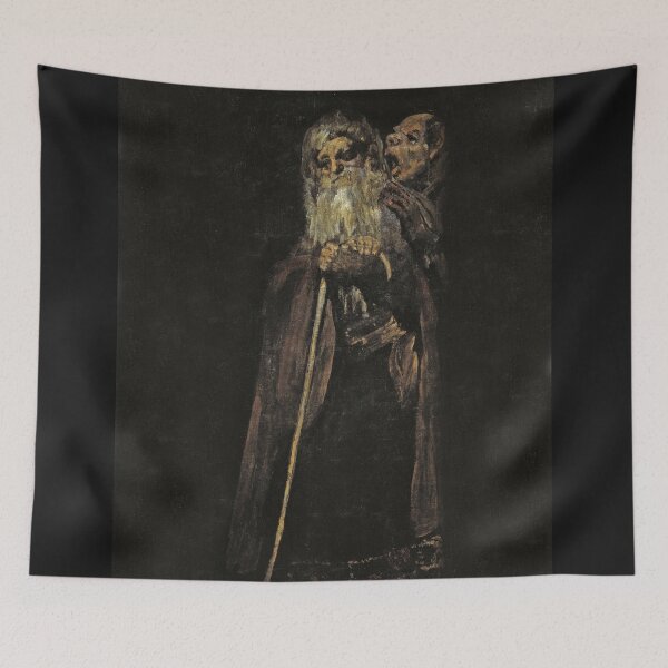Item preview, Dos frailes Two Old Men - Francisco de Goya  designed and sold by Vintage Designs +.