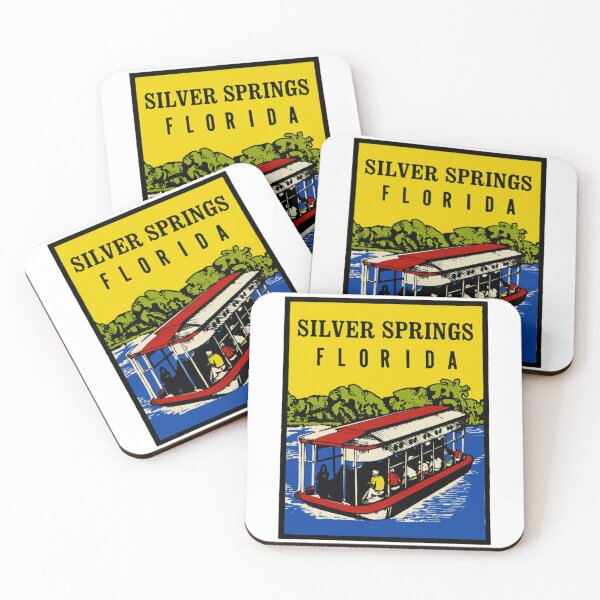 Item preview, Silver Springs Florida Decal designed and sold by Decal Mania.