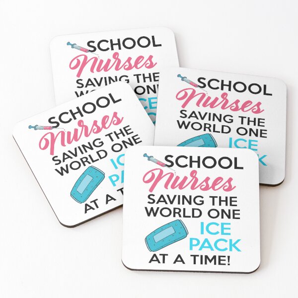 Item preview, School Nurses Saving The World One Ice Pack At  A Time designed and sold by SunsetGloww.