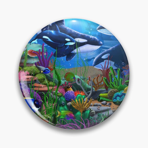 Item preview, Magnificent Undersea World designed and sold by GeraldNewtonArt.