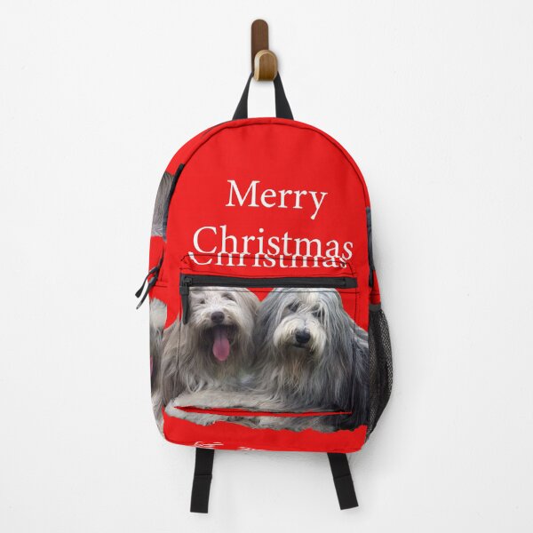 Item preview, Bearded Collie Merry Christmas designed and sold by Paul Thompson Photography.