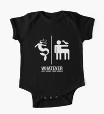 WHATEVER Just Wash Your Hands (White version) One Piece - Short Sleeve