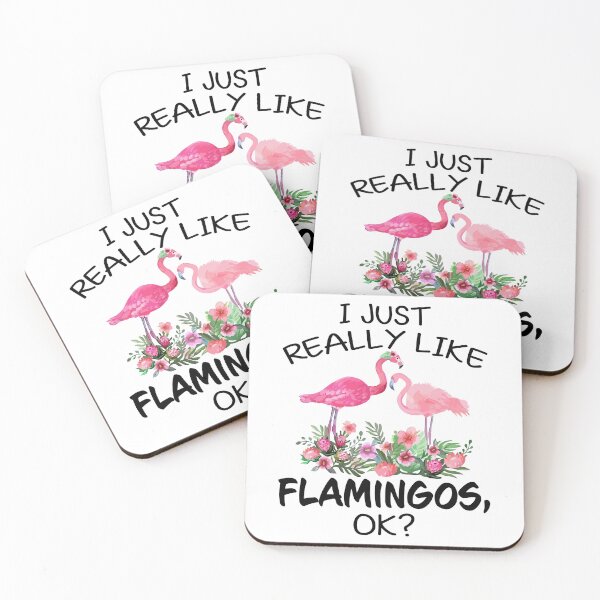 Item preview, I Just Really Like Flamingo designed and sold by SunsetGloww.