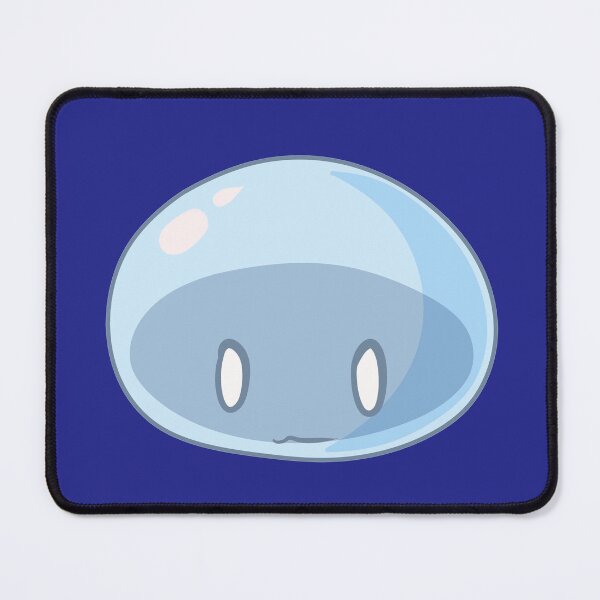 Item preview, Not a Bad Slime Blue | Anime Emote designed and sold by BBMarioni.