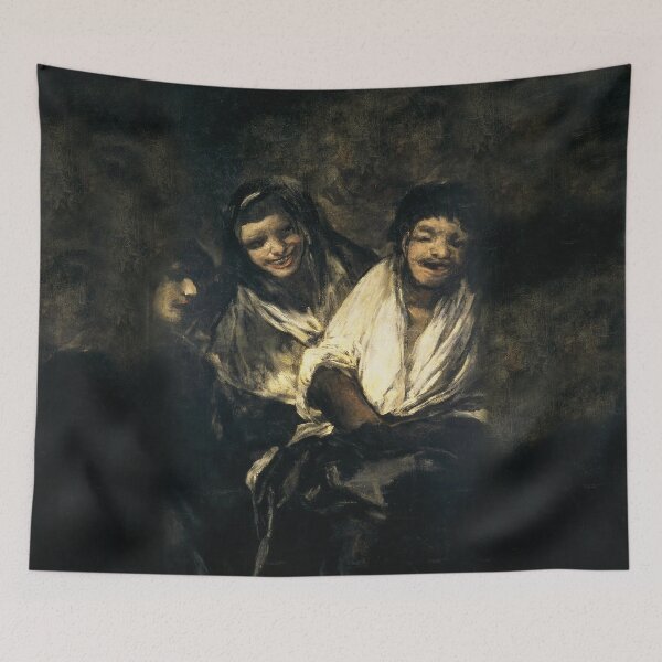 Item preview,  Dos mujeres y un hombre Two Women and a Man - Francisco de Goya designed and sold by Vintage Designs +.