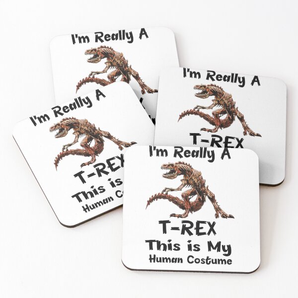 Item preview, This is My Human Costume I'm Really A T-Rex designed and sold by stalin-LB.