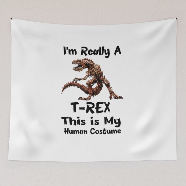 Item preview, This is My Human Costume I'm Really A T-Rex designed and sold by stalin-LB.