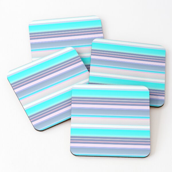 Item preview, blue scheme striped | blue lines  designed and sold by lausn.