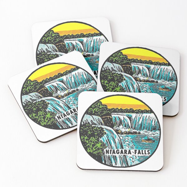 Item preview, Vintage Niagara Falls Decal designed and sold by Decal Mania.