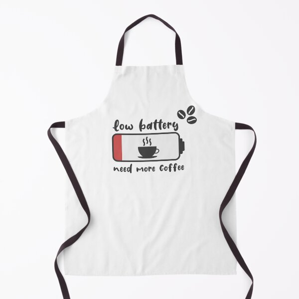 Item preview, Low battery - need more coffee designed and sold by NoerdyundDoerty.