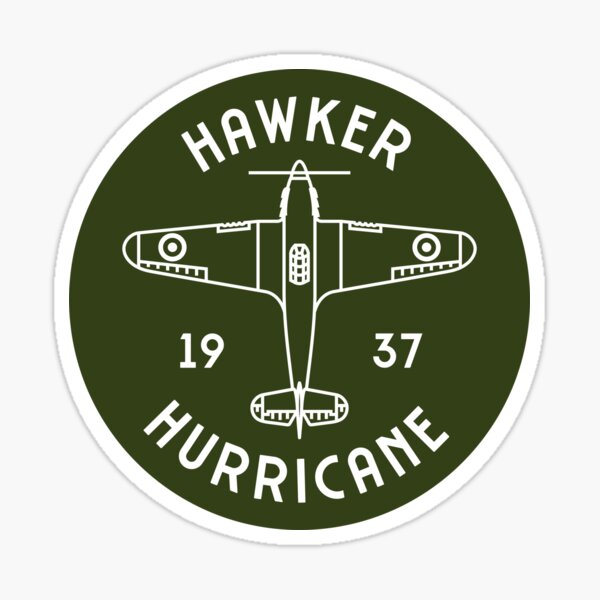 Hawker Hurricane Sticker