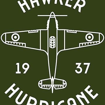 Artwork thumbnail, Hawker Hurricane by Aeronautdesign