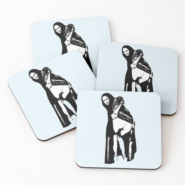 Item preview, Banksy Mona Lisa Bum Ass designed and sold by Colterlailah.