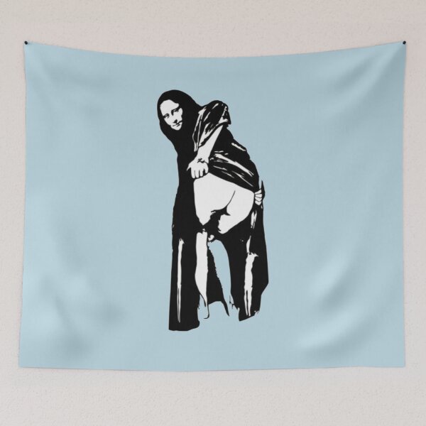 Item preview, Banksy Mona Lisa Bum Ass designed and sold by Colterlailah.