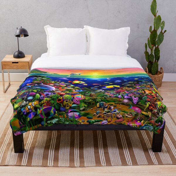 Item preview, Island Coral Reef designed and sold by GeraldNewtonArt.