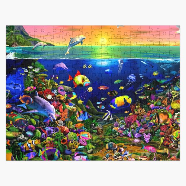 Island Coral Reef Jigsaw Puzzle