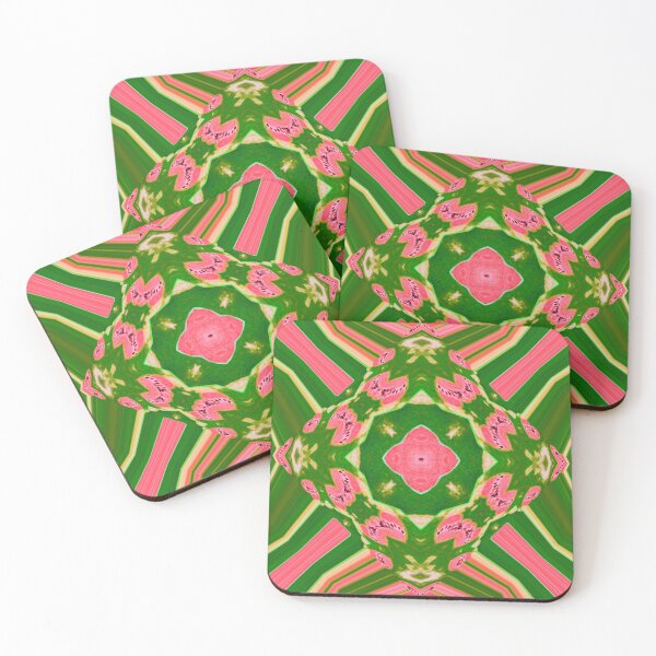 Item preview, ABSTRACT PAINTING WATERMELON GEOMETRIC ART FANTASY. designed and sold by Ralek.