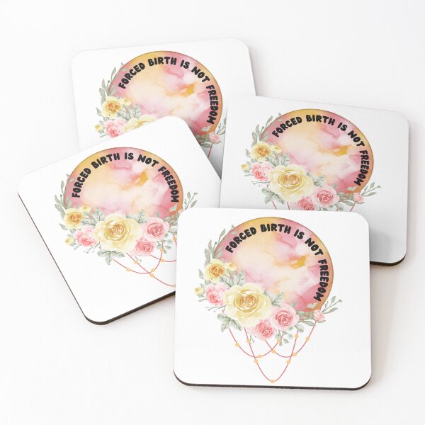 Item preview, Forced birth is not freedom,cute and colorful flowers design designed and sold by Ivy-si.