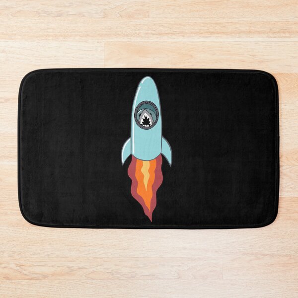 Item preview, Rocketship Shark designed and sold by Quick Brown Fox Canada.