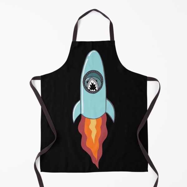Item preview, Rocketship Shark designed and sold by Quick Brown Fox Canada.