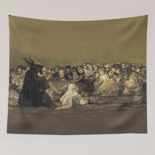 Item preview, Witches Sabbath The Great He Goat - Francisco de Goya designed and sold by Vintage Designs +.