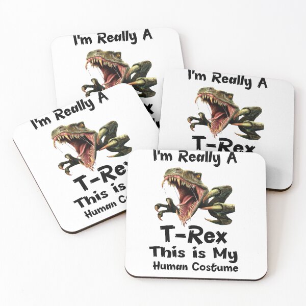 Item preview, This is My Human Costume I'm Really A T-Rex designed and sold by stalin-LB.