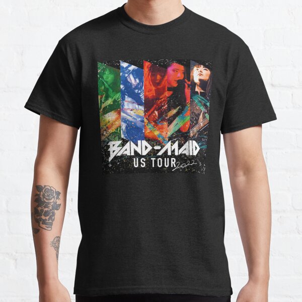 BAND-MAID US TOUR 2022 Tシャツ バンドメイドツアーT M - ミュージシャン