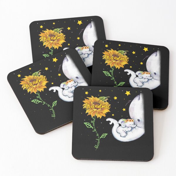 Item preview, Blessed To Be Called Grandma Sunflower Elephant Mommy designed and sold by michellexkelly.