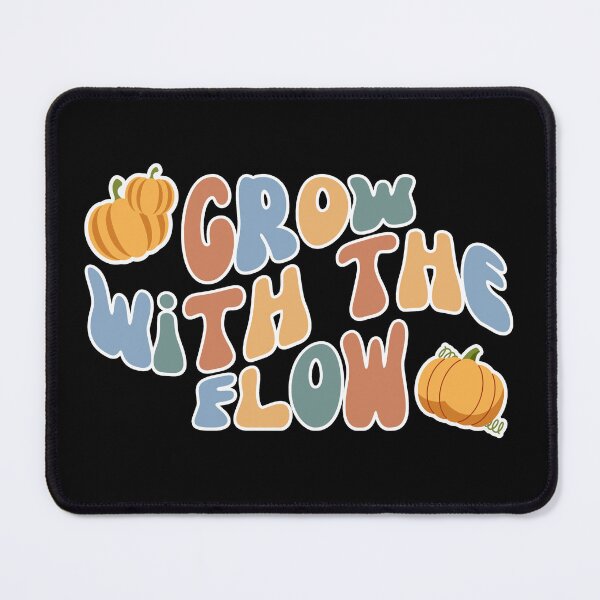 Item preview, Grow With The Flow Pumpkin designed and sold by BronikowskiART.